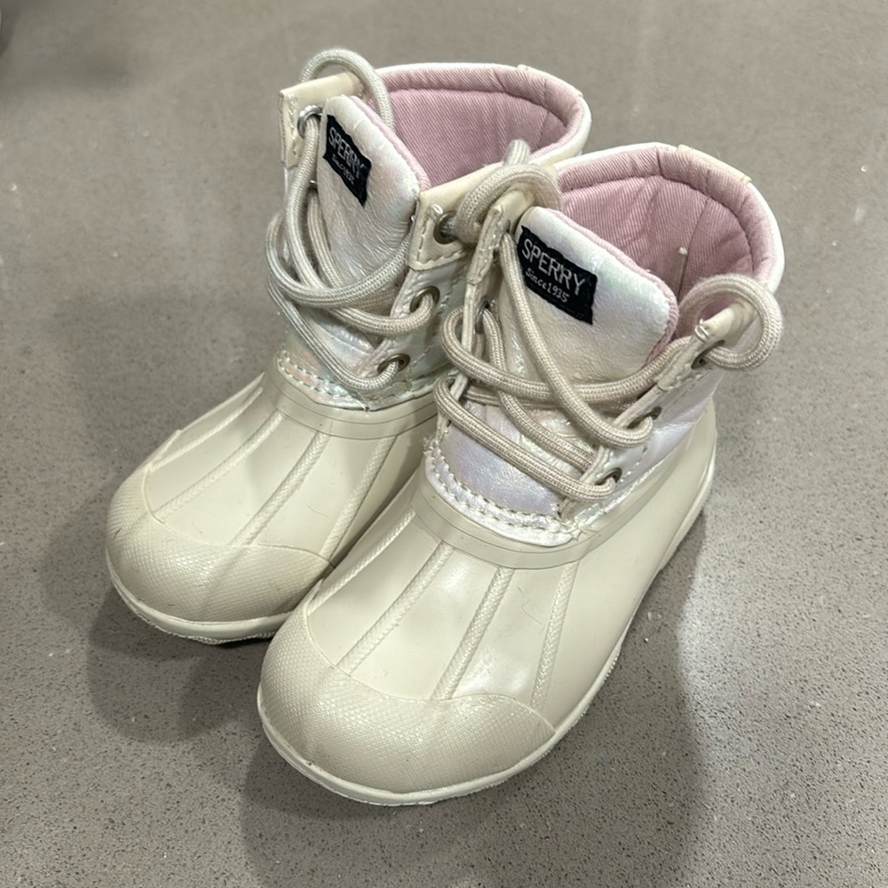 Toddler Girl Sperry Boots size 7